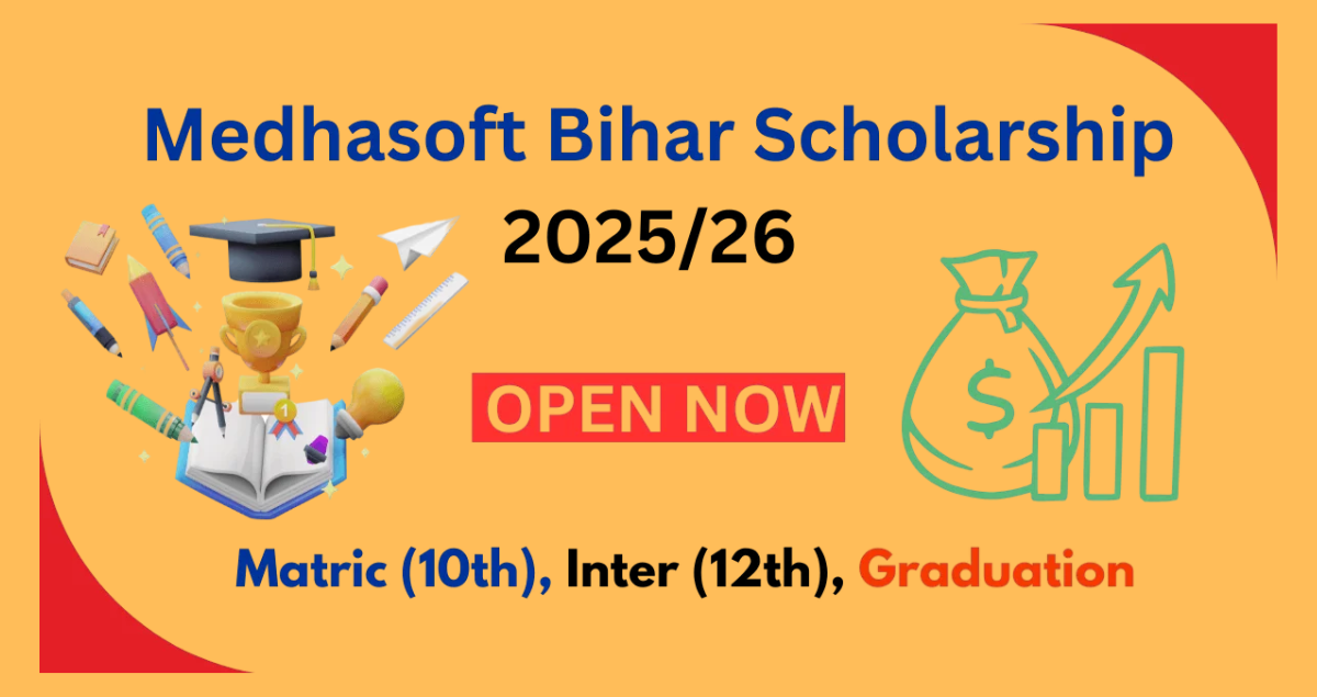 Medhasoft Bihar Scholarship 2025